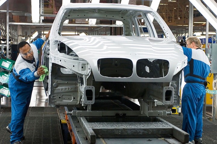 BMW X5 productie