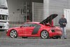 Audi R8 e-tron spyshots