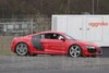 Audi R8 e-tron spyshots