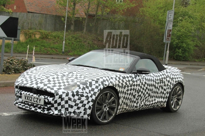 Jaguar F-Type prototype