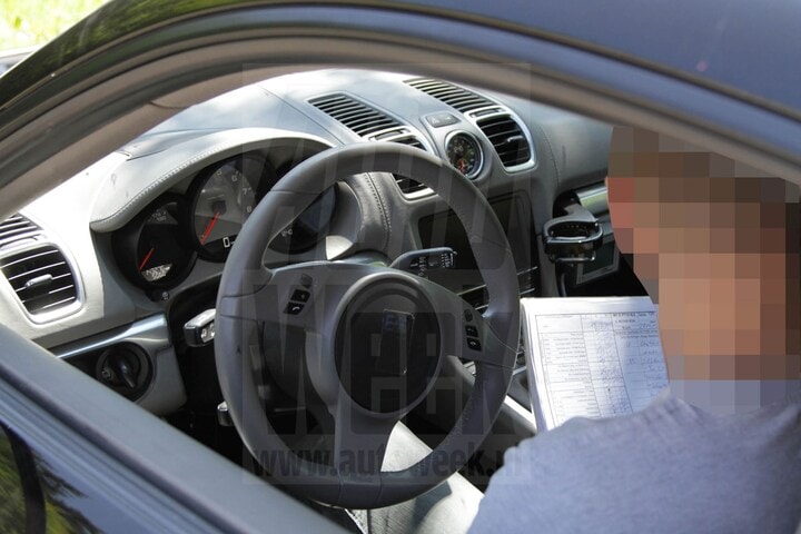 Porsche Cayman spyshots