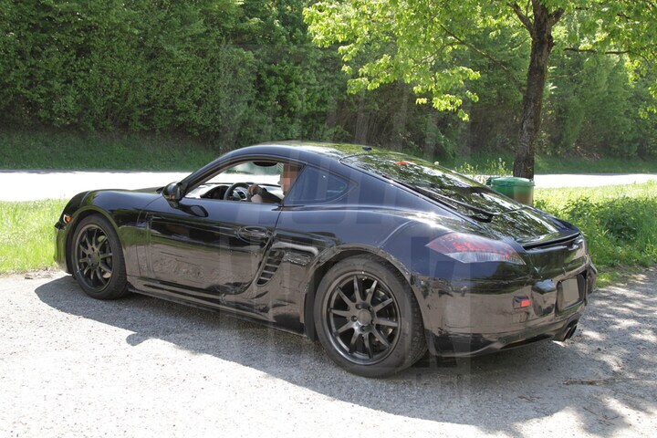 Porsche Cayman spyshots