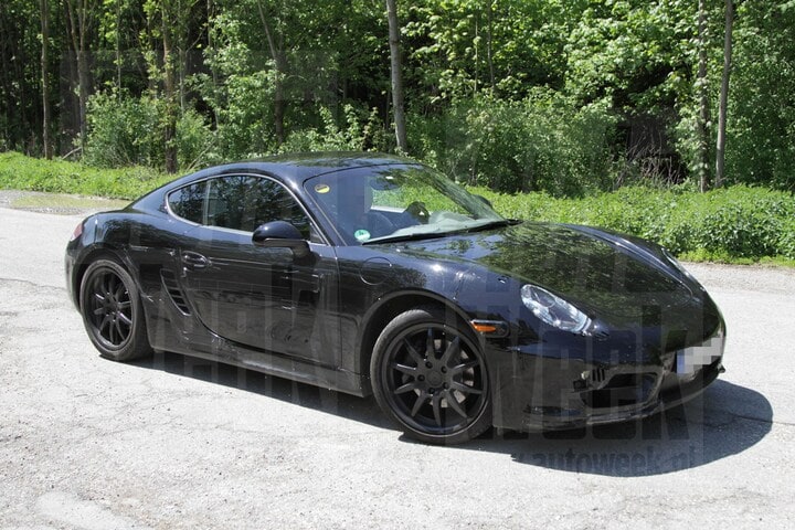 Porsche Cayman spyshots