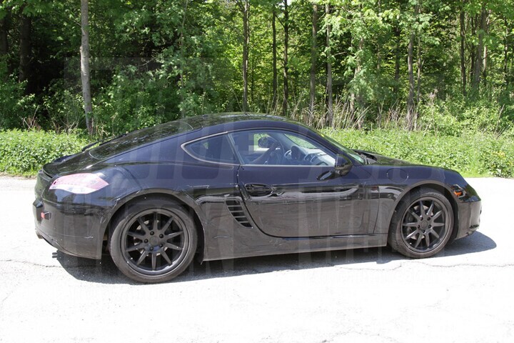 Porsche Cayman spyshots