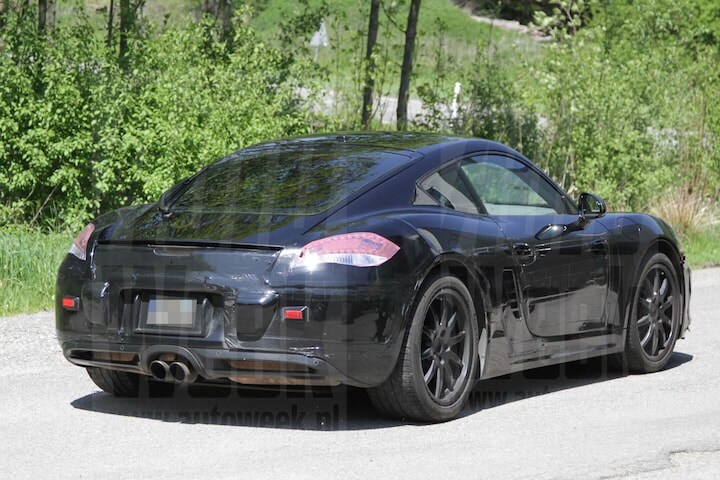 Porsche Cayman spyshots