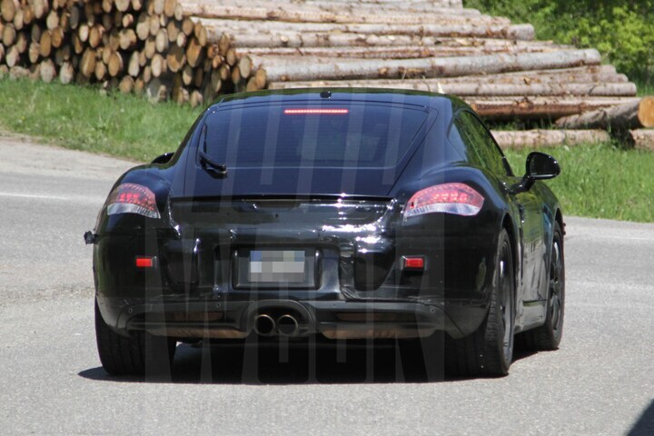 Porsche Cayman spyshots
