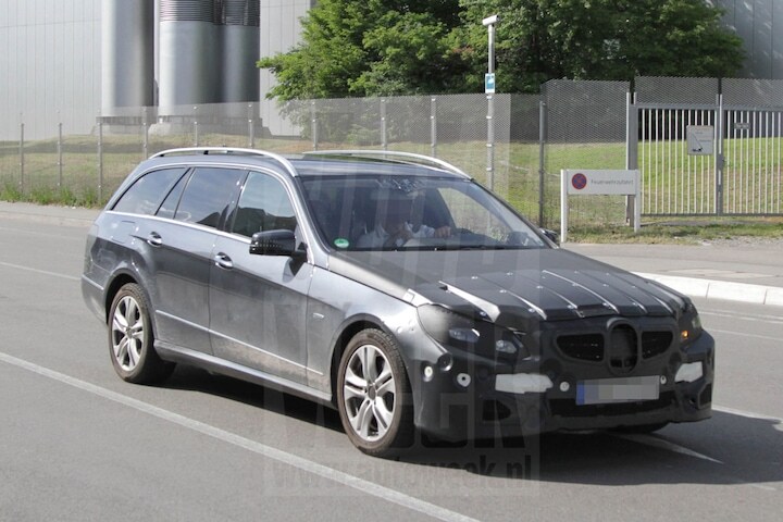 Mercedes-Benz E-klasse Estate spyshots