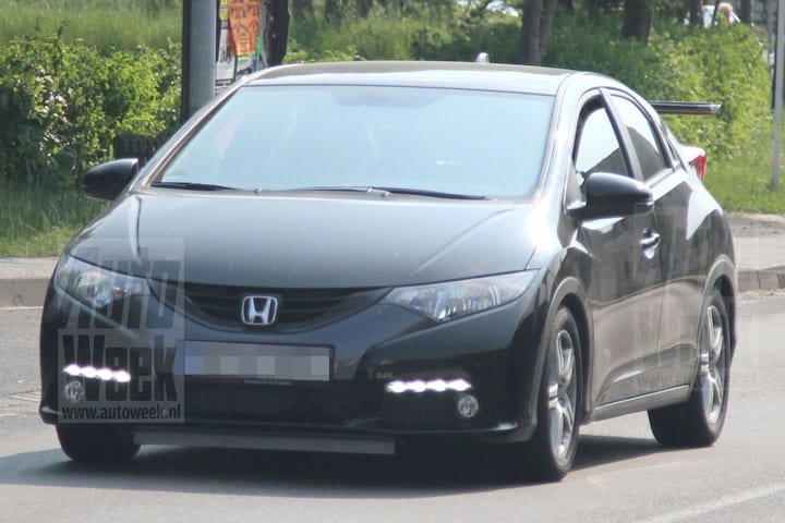 Honda Civic Type-R mule