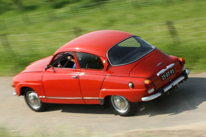 Vakantiekar Saab 96 V4 1975