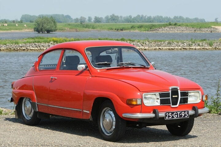 Vakantiekar Saab 96 V4 1975