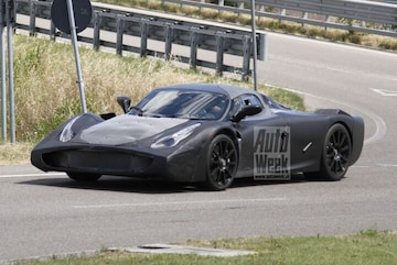 Ferrari F70 spyshots