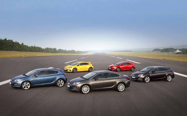 Opel Astra facelift