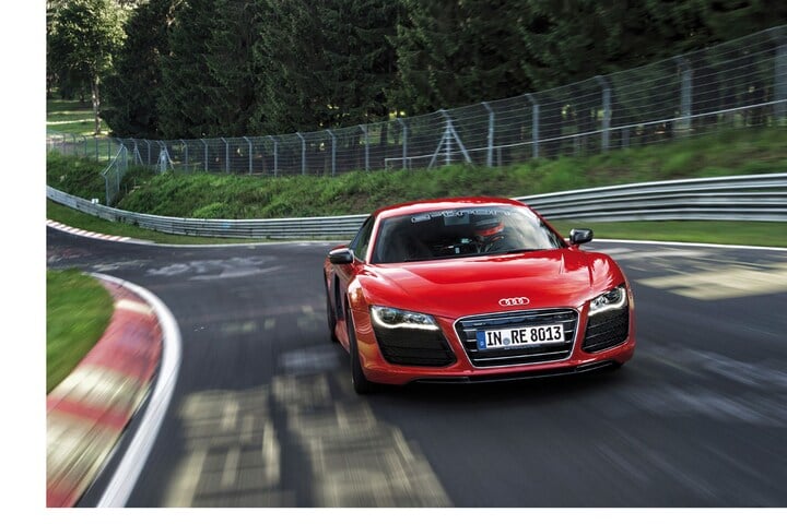 Audi R8 e-Tron zet record neer op Nordschleife