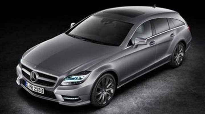 Mercedes CLS Shooting Break gelekt
