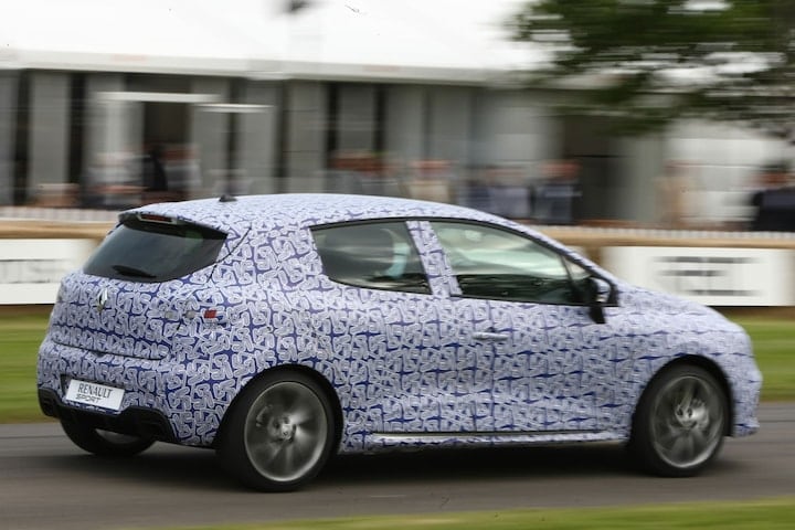 Renault Clio RS op Goodwood