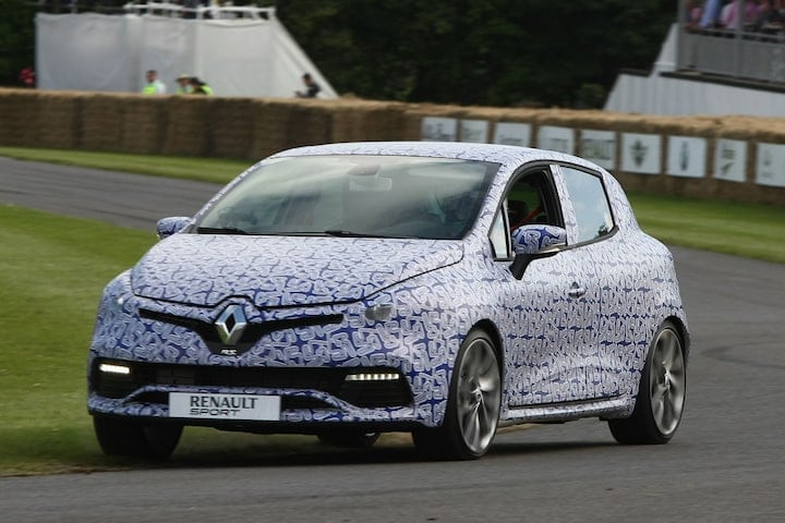 Renault Clio RS op Goodwood