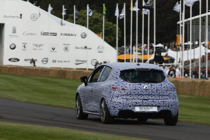 Renault Clio RS op Goodwood
