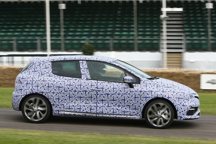 Renault Clio RS op Goodwood