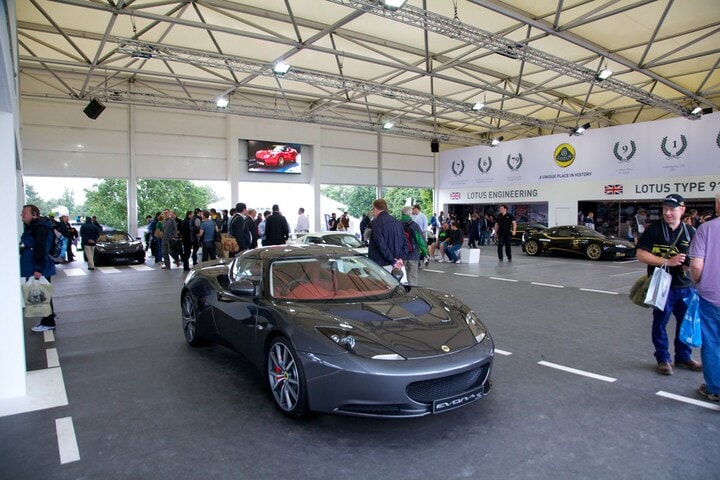Lotus op Goodwood