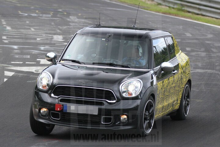 Mini Paceman spyshots
