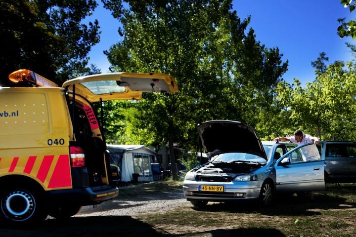 Pech op vakantie (foto ANP)