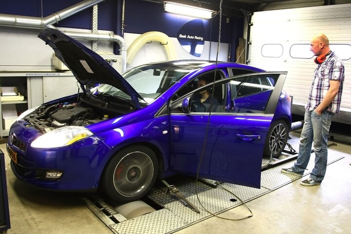 Fiat Bravo rollenbank