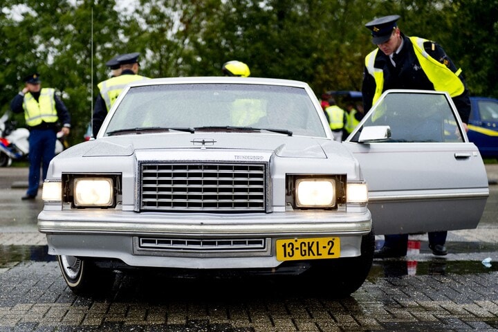 Verkeerscontrole (foto ANP)