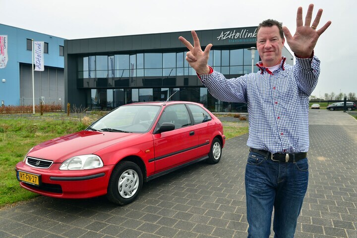 Klokje rond Honda Civic 1.4i City
