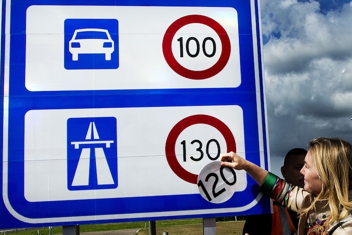 Nieuwe maximum snelheid (foto ANP)