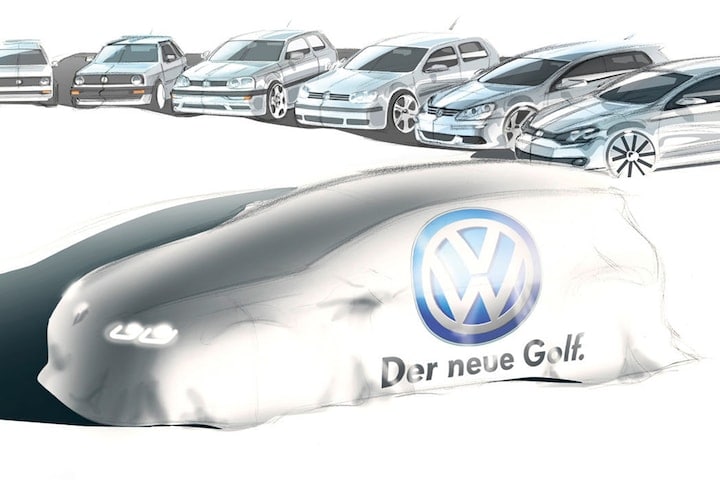 Volkswagen Golf zeven generaties