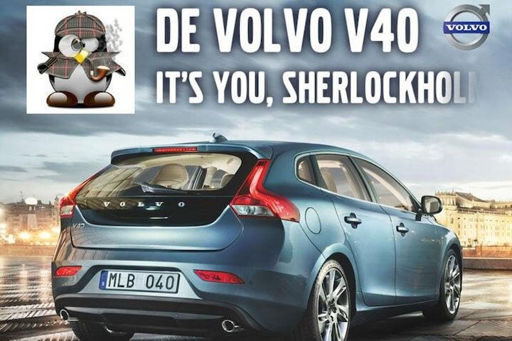 Volvo V40 billboard