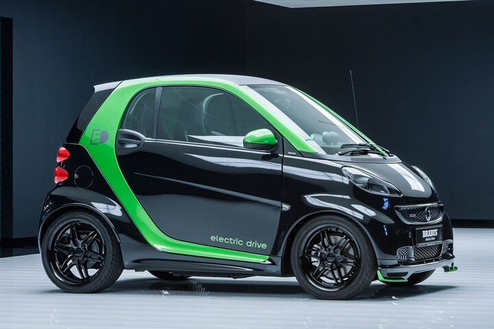smart BRABUS electric drive coupé