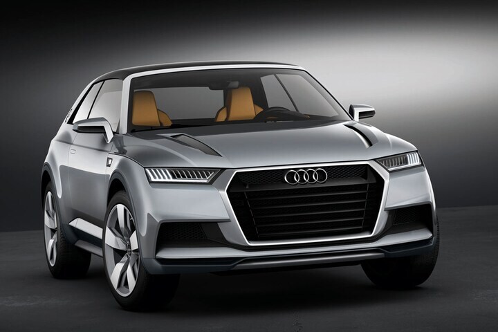 Audi crosslane coupé concept car