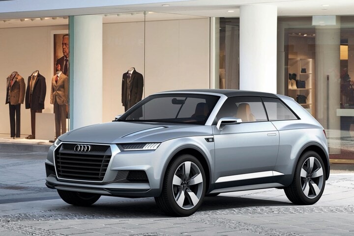Audi crosslane coupé concept car