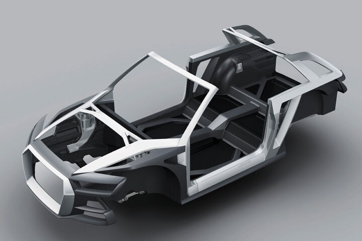 Audi crosslane coupé concept car