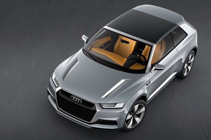 Audi crosslane coupé concept car