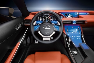 Lexus LF-CC dashboard