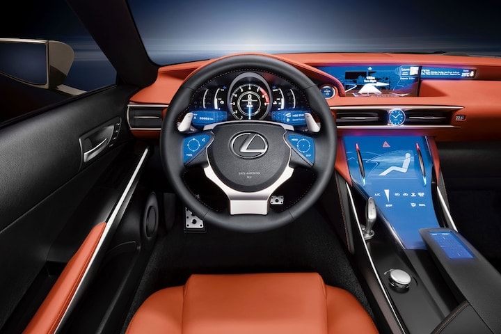 Lexus LF-CC dashboard