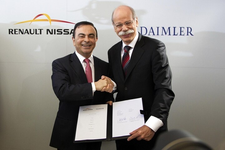 Carlos Ghosn en Dieter Zetsche