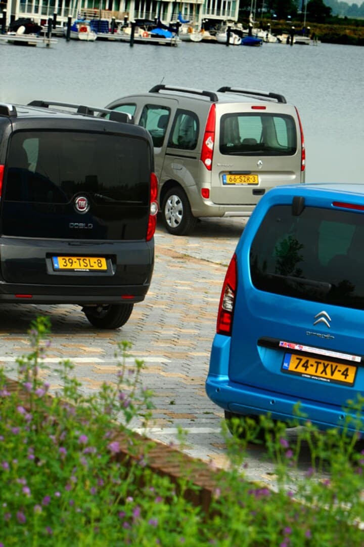 Fiat Dobló - Renault Kangoo - Citroën Berlingo