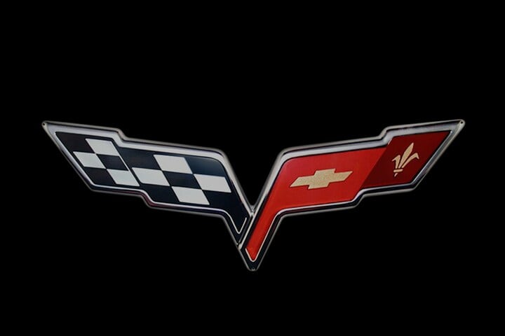 Corvette logo 2005