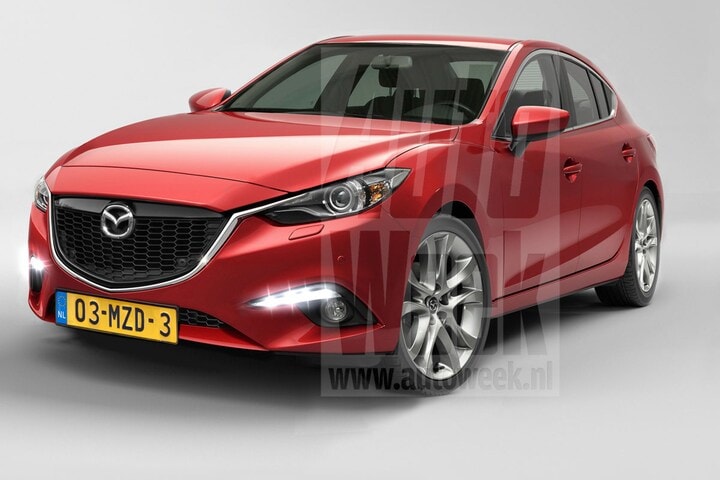 Mazda 3 - illustratie Poblete