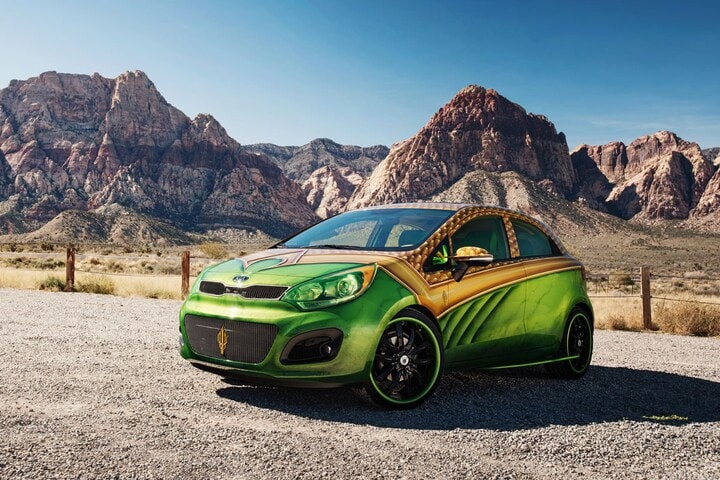 Kia Rio Aquaman SEMA