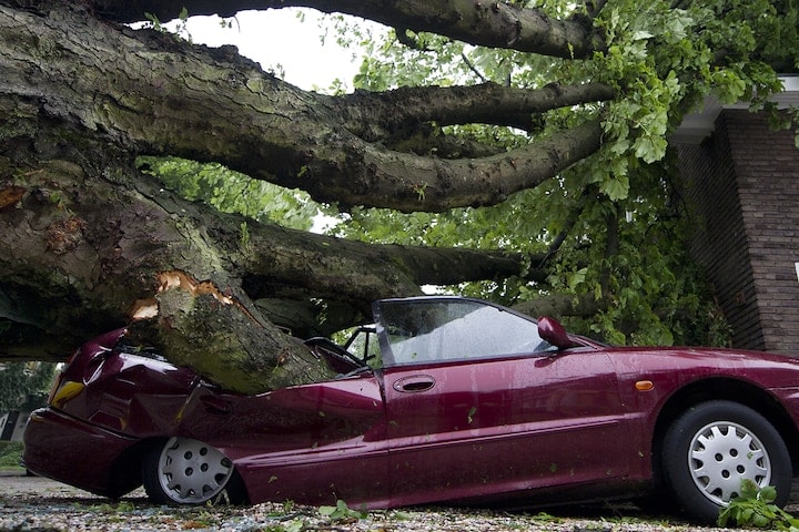 Auto schade (foto ANP)