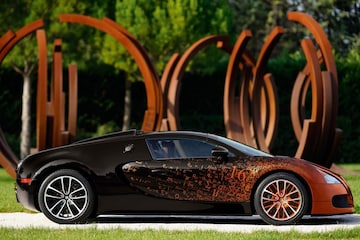 Bugatti Veyron Grand Sport by Bernard Venet