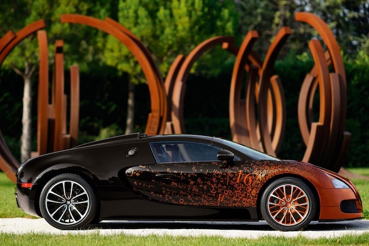 Bugatti Veyron Grand Sport by Bernard Venet