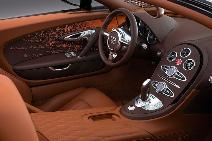 Bugatti Veyron Grand Sport by Bernard Venet
