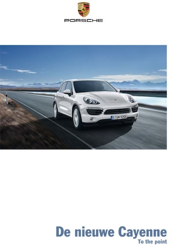 Brochures Porsche Cayenne - Folders
