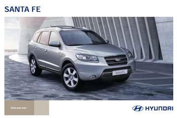 Brochures Hyundai Santa Fe - Folders