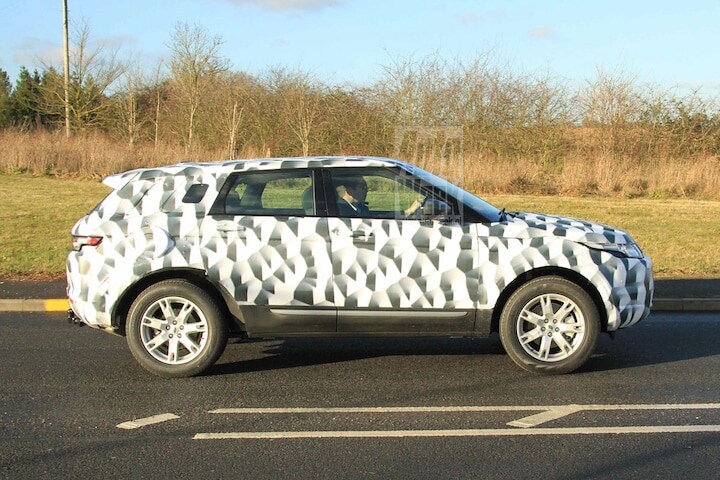 Range Rover Evoque LWB Spyshots